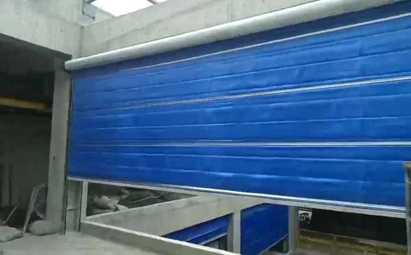 大型物流园区完成利通防火门整体安装工程