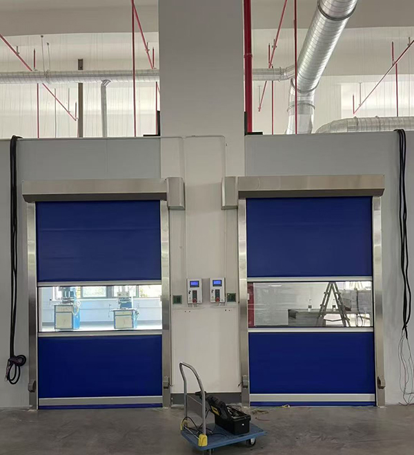 利通快速利通卷帘门助力食品加工车间环境升级