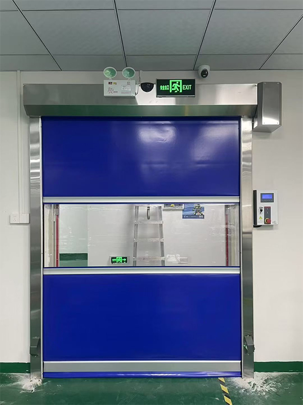 利通快速利通卷帘门在冷链物流仓储区的应用实践