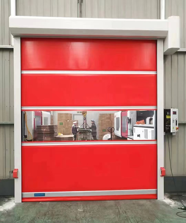 利通快速利通卷帘门提升电子制造厂房分区管理效率